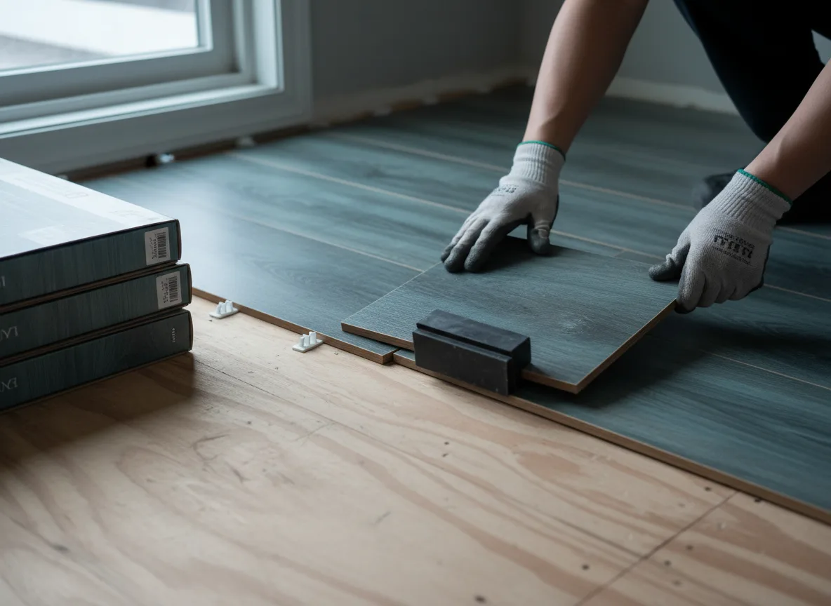 Luxury Vinyl Plank Installation company in Forksville, PA